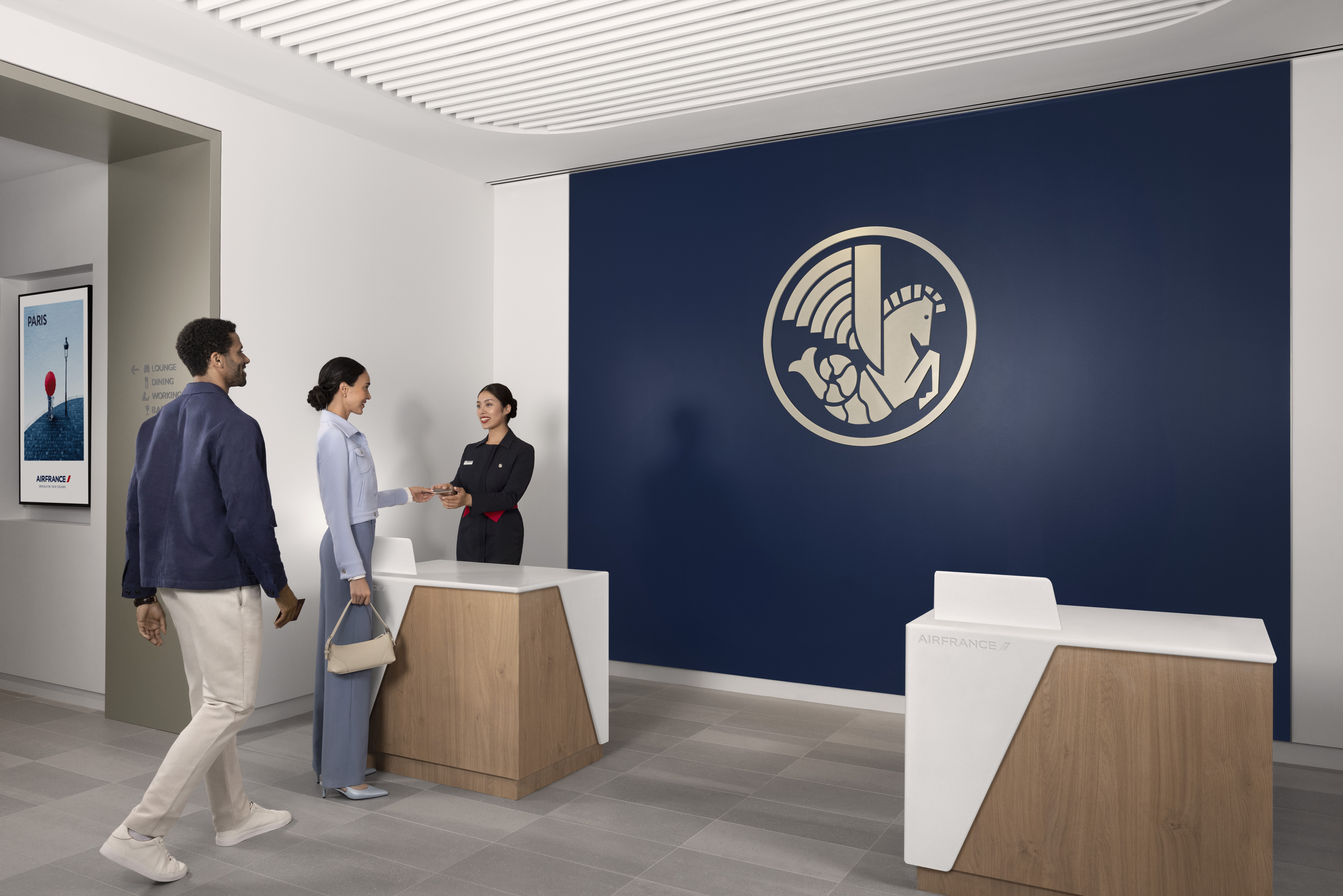 First Look: Air France Opens its Largest International Lounge in Los Angeles