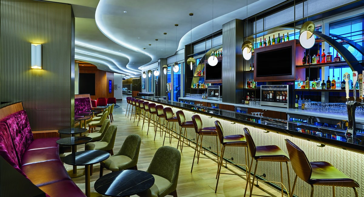 LAX Delta Sky Club Gets the Hollywood Treatment with Outdoor Terrace and Private Booths