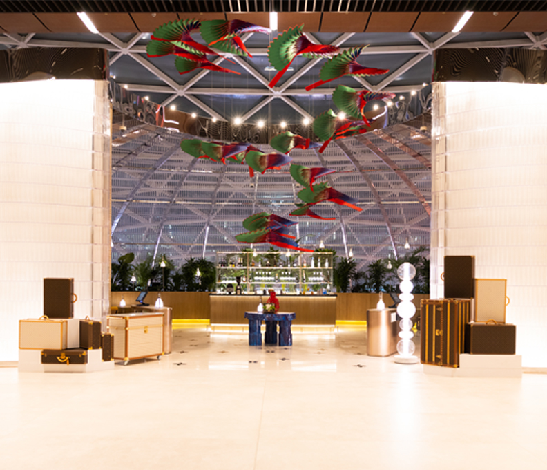 Qatar Airways Opens New Louis Vuitton Lounge at Doha Hamad
