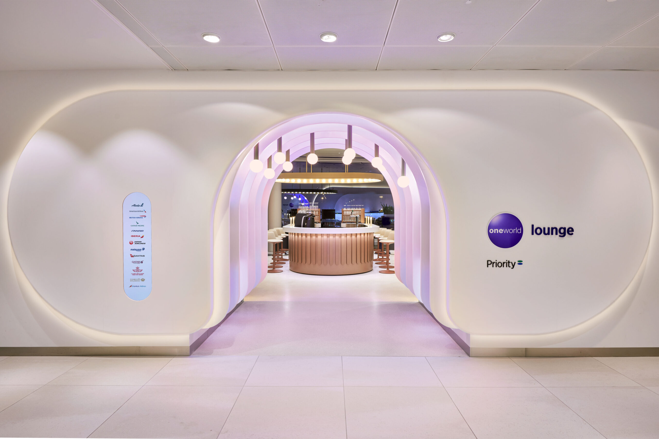 Oneworld Opens Its First European Airport Lounge at Amsterdam Schiphol